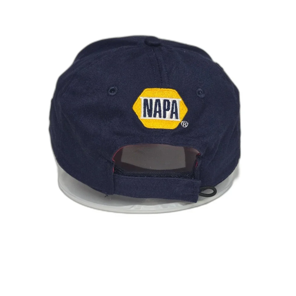 J Brem Atlanta Braves NAPA Baseball Hat | Adjustable Strapback | Blue Red
